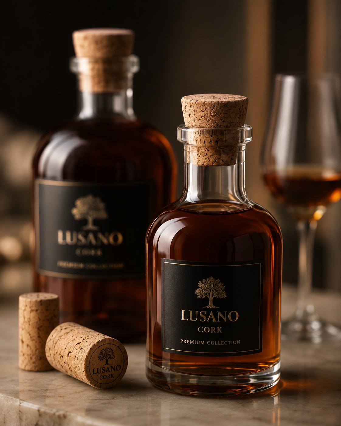 Lusano Cork premium mantar tapa